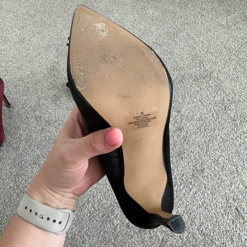 EXPRESS Rhinestone Embellished Pumps - Picture 6 of 7
